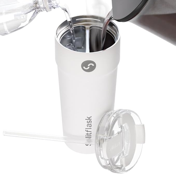 SUN - Sıcak ve Soğuk Çift Bölmeli Seyahat Bardağı